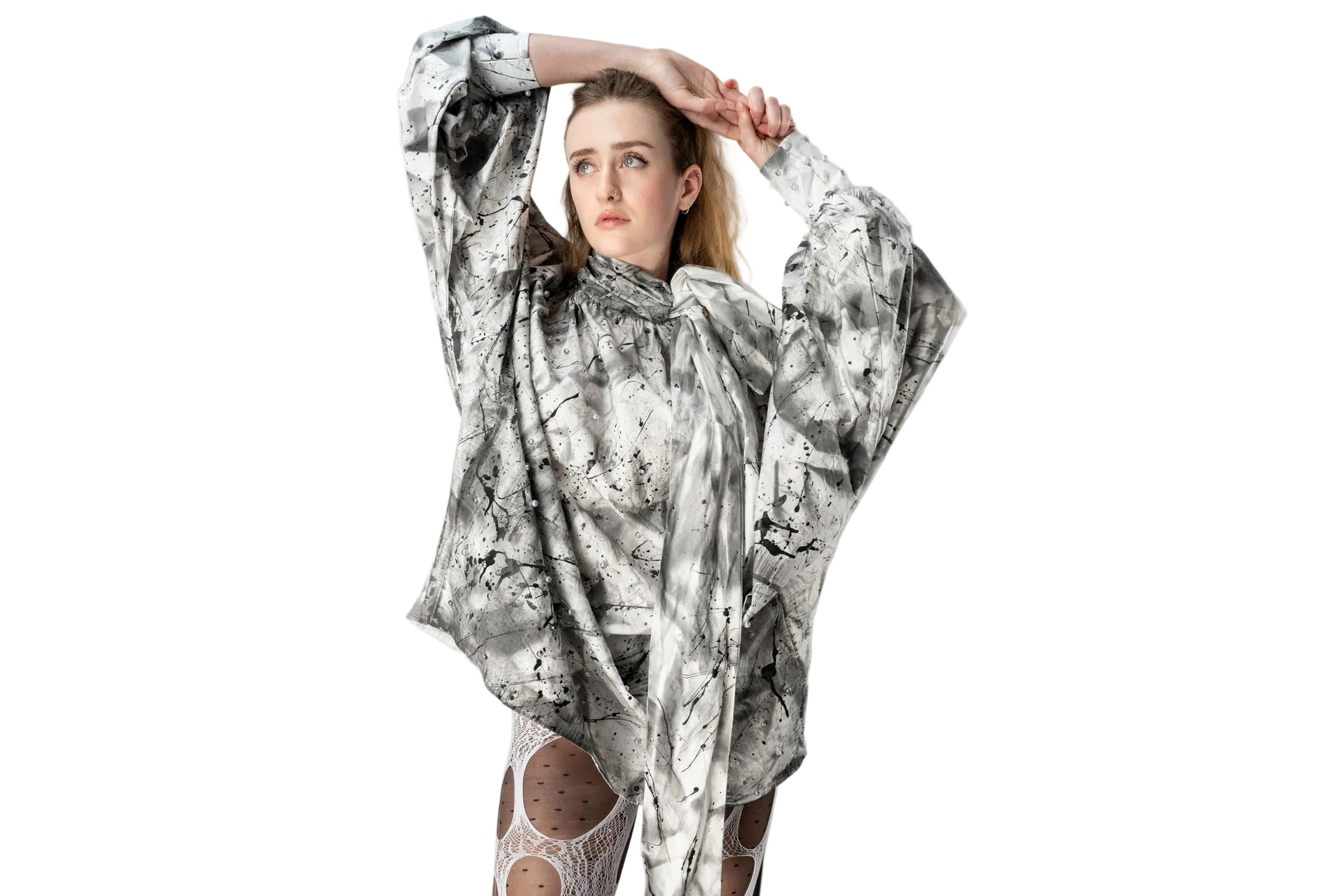 Look 04 —  Sculptural Oversized Shirt