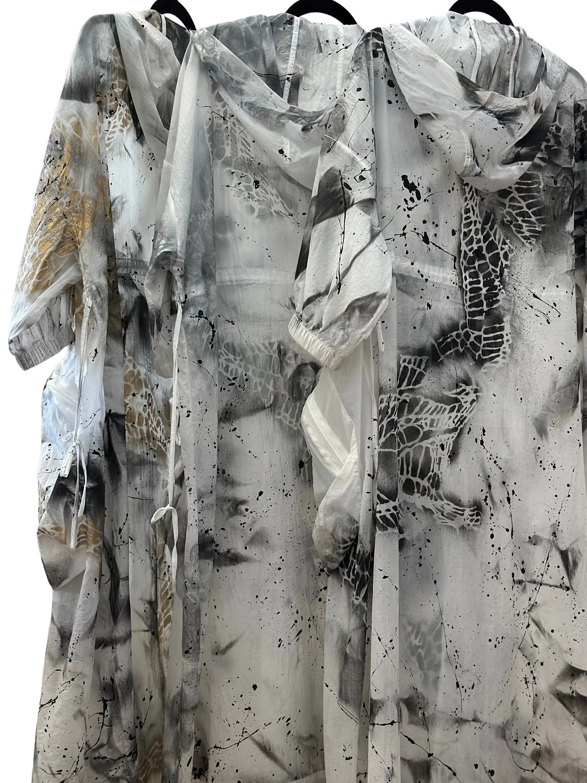 Look 14 —   Hooded Sheer Outer Layer