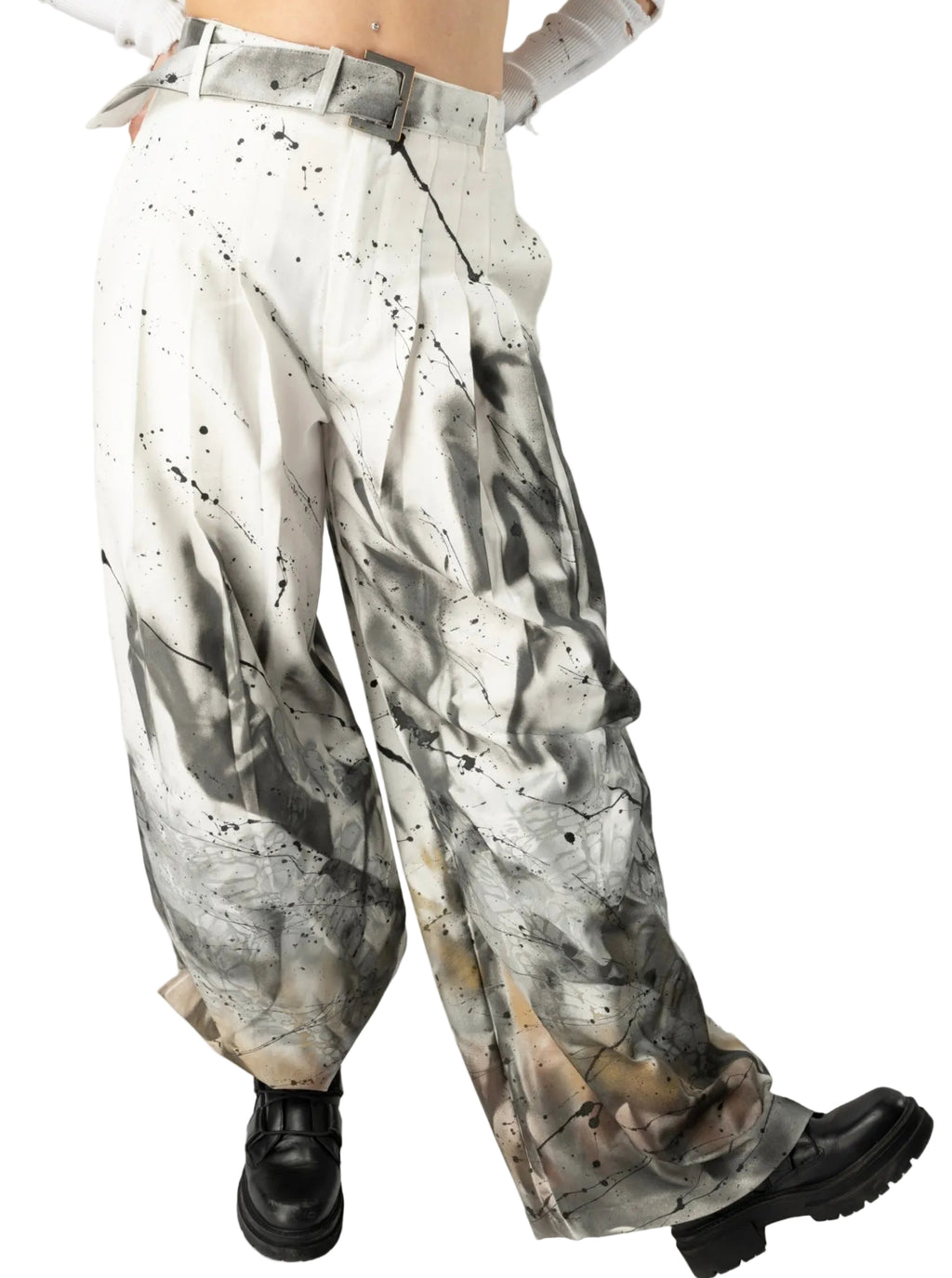 Look 05 —  Wide-Leg Trousers