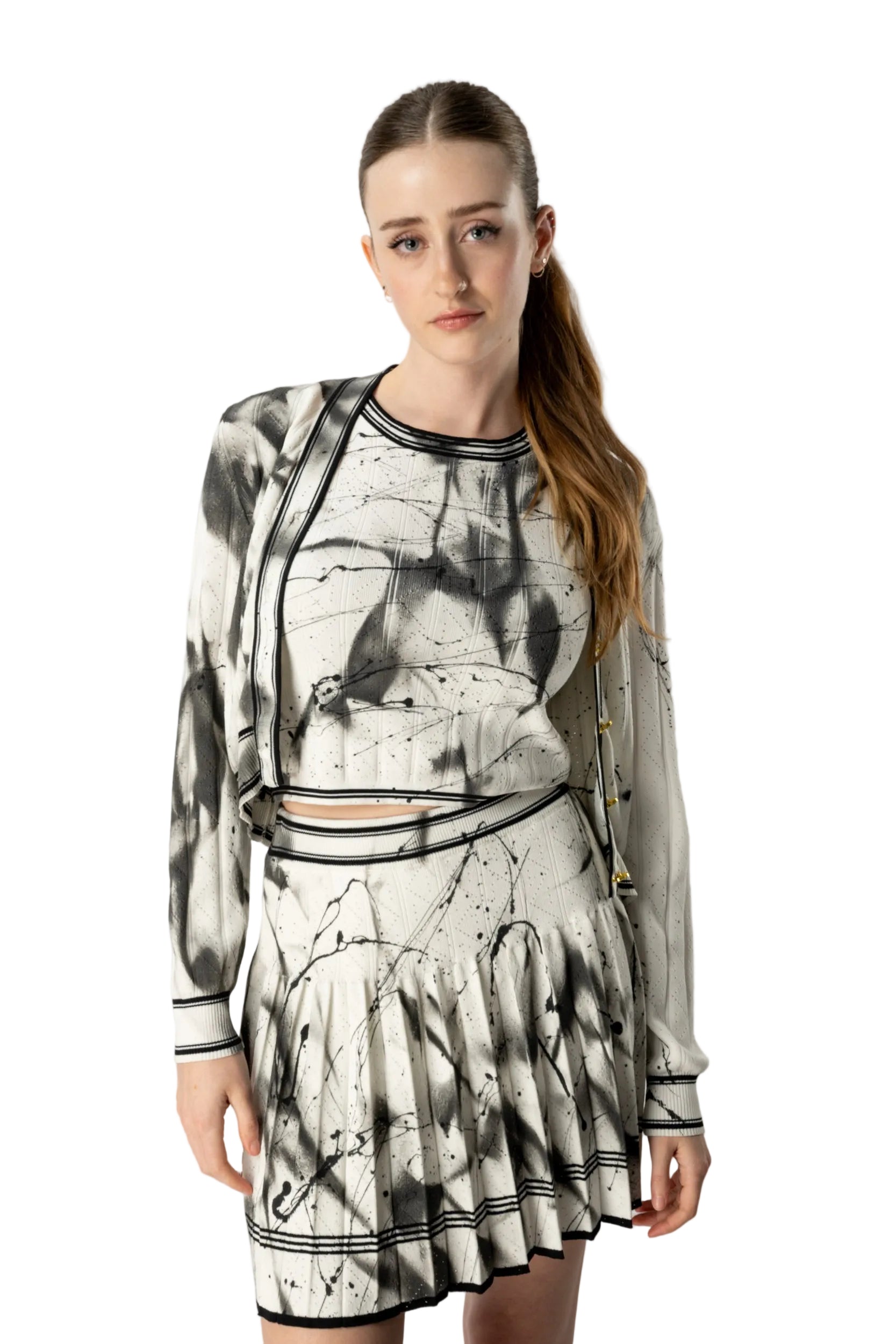 Look 07 —  Three-Piece Knit Set