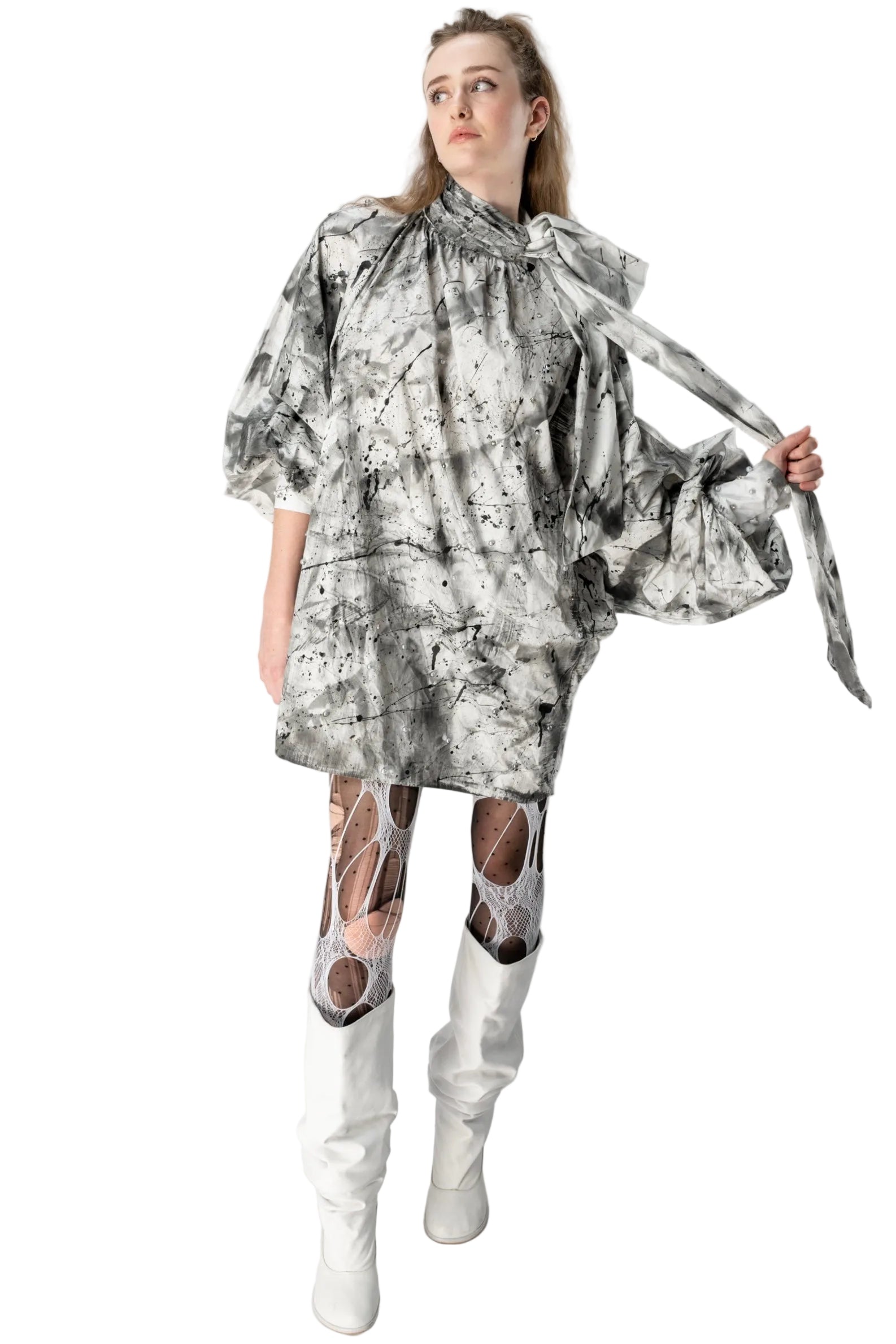 Look 04 —  Sculptural Oversized Shirt