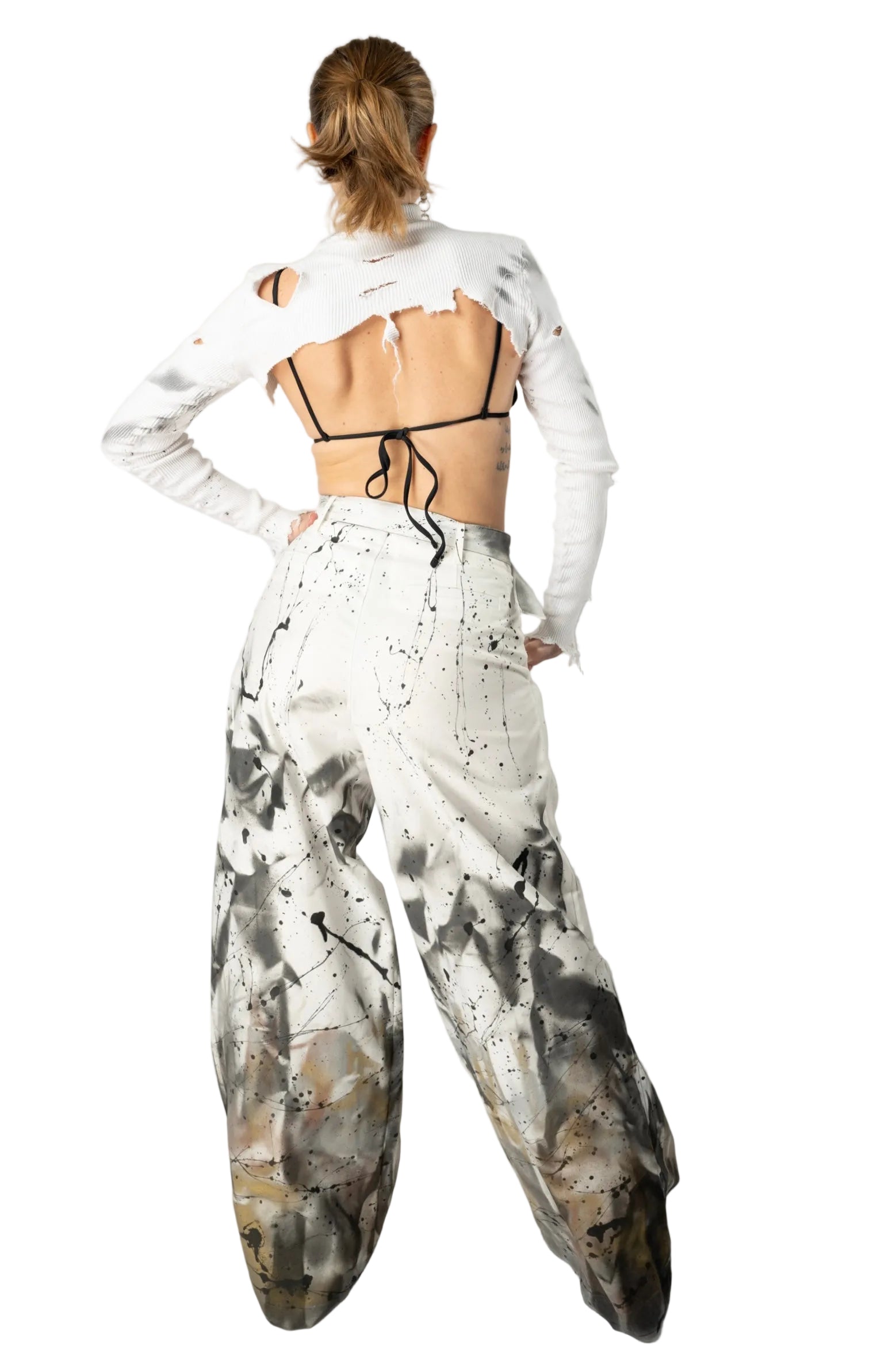 Look 05 —  Wide-Leg Trousers