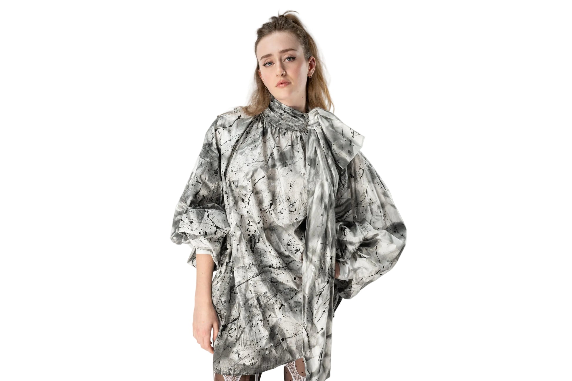 Look 04 —  Sculptural Oversized Shirt