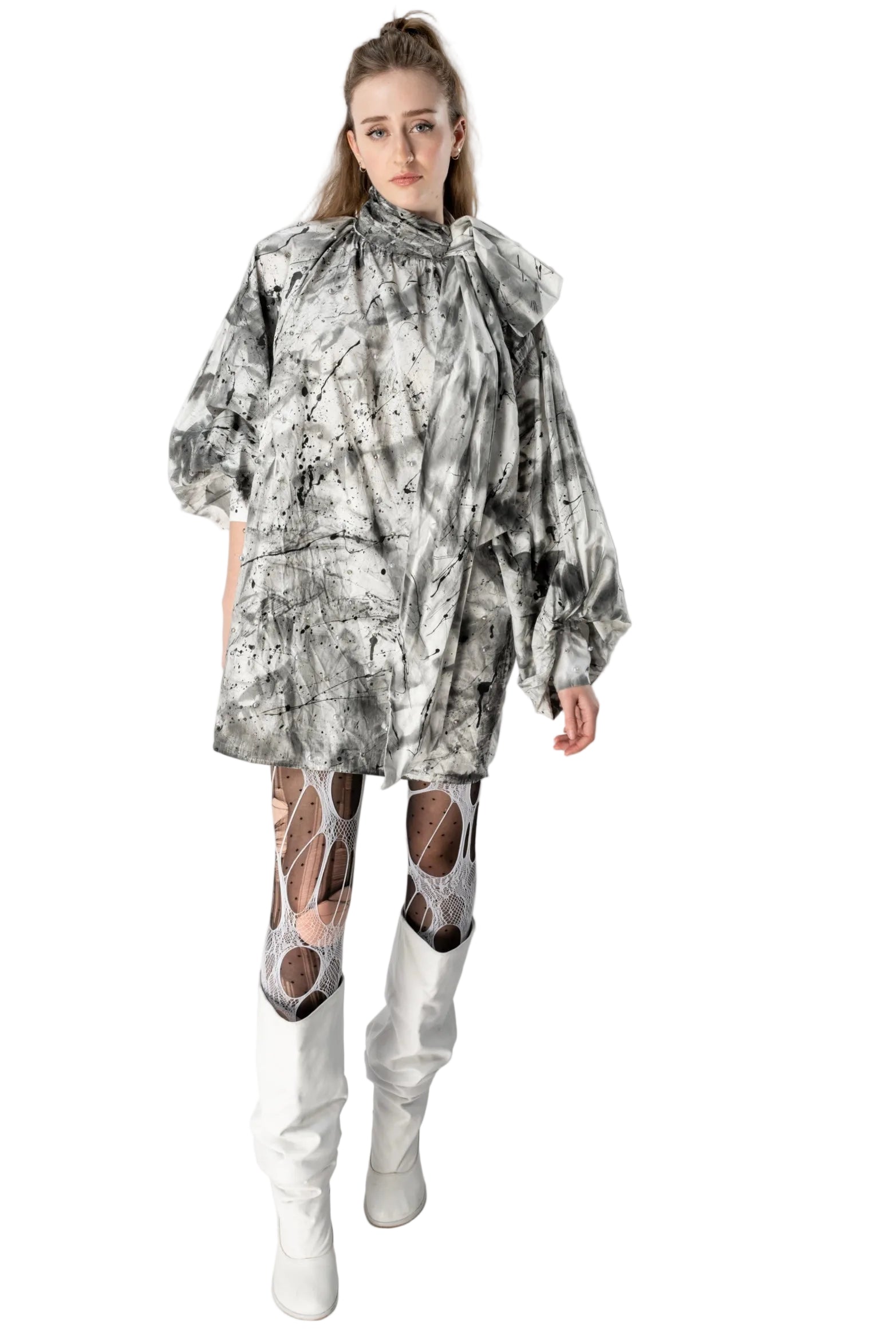 Look 04 —  Sculptural Oversized Shirt