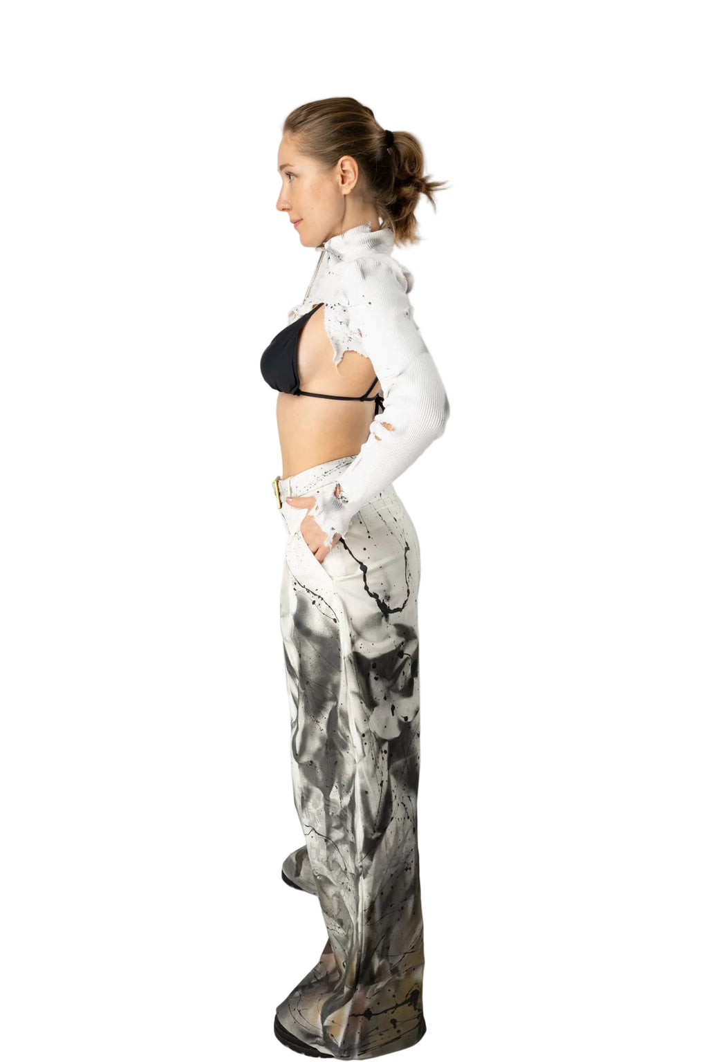 Look 05 —  Wide-Leg Trousers