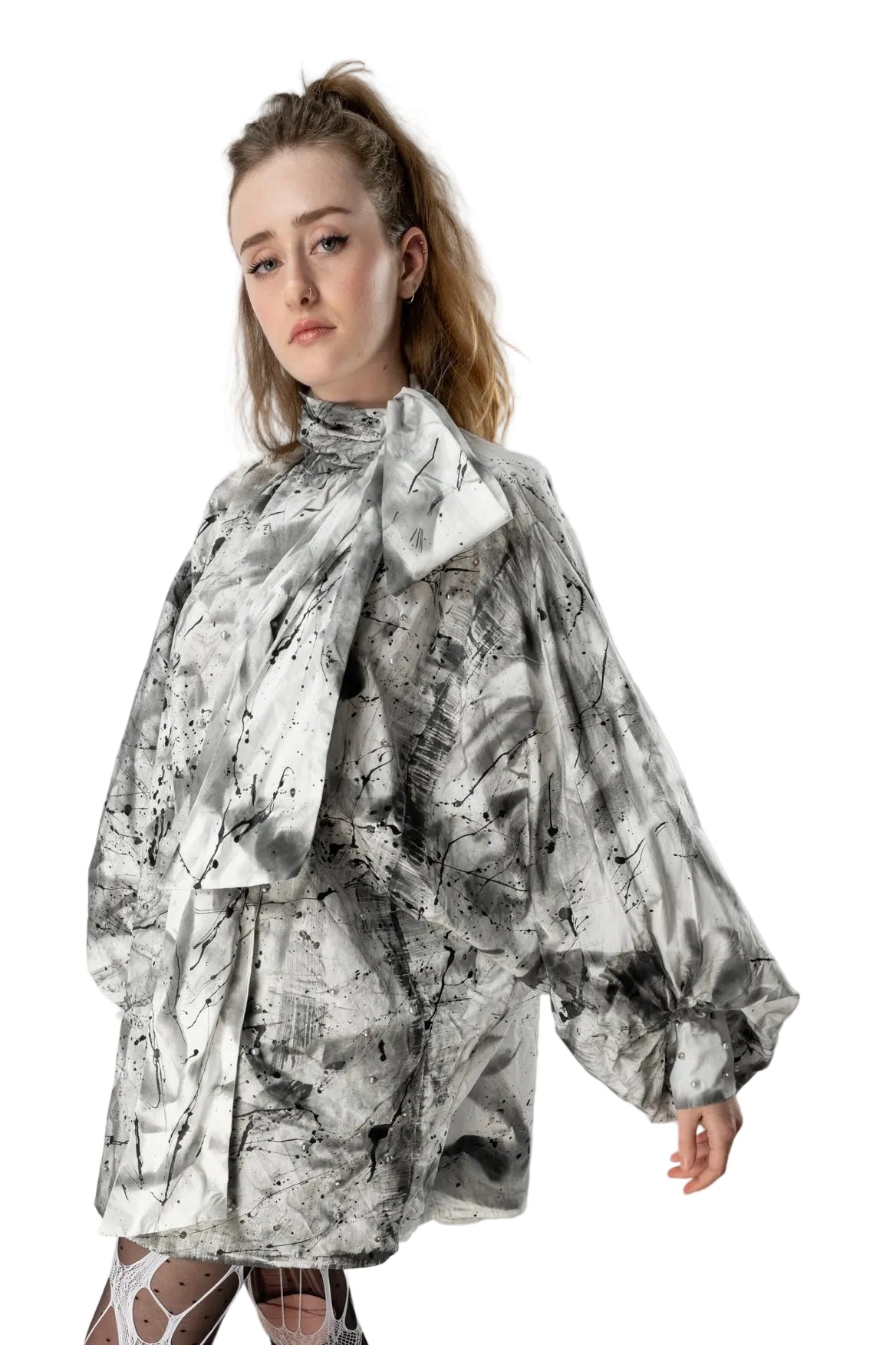 Look 04 —  Sculptural Oversized Shirt