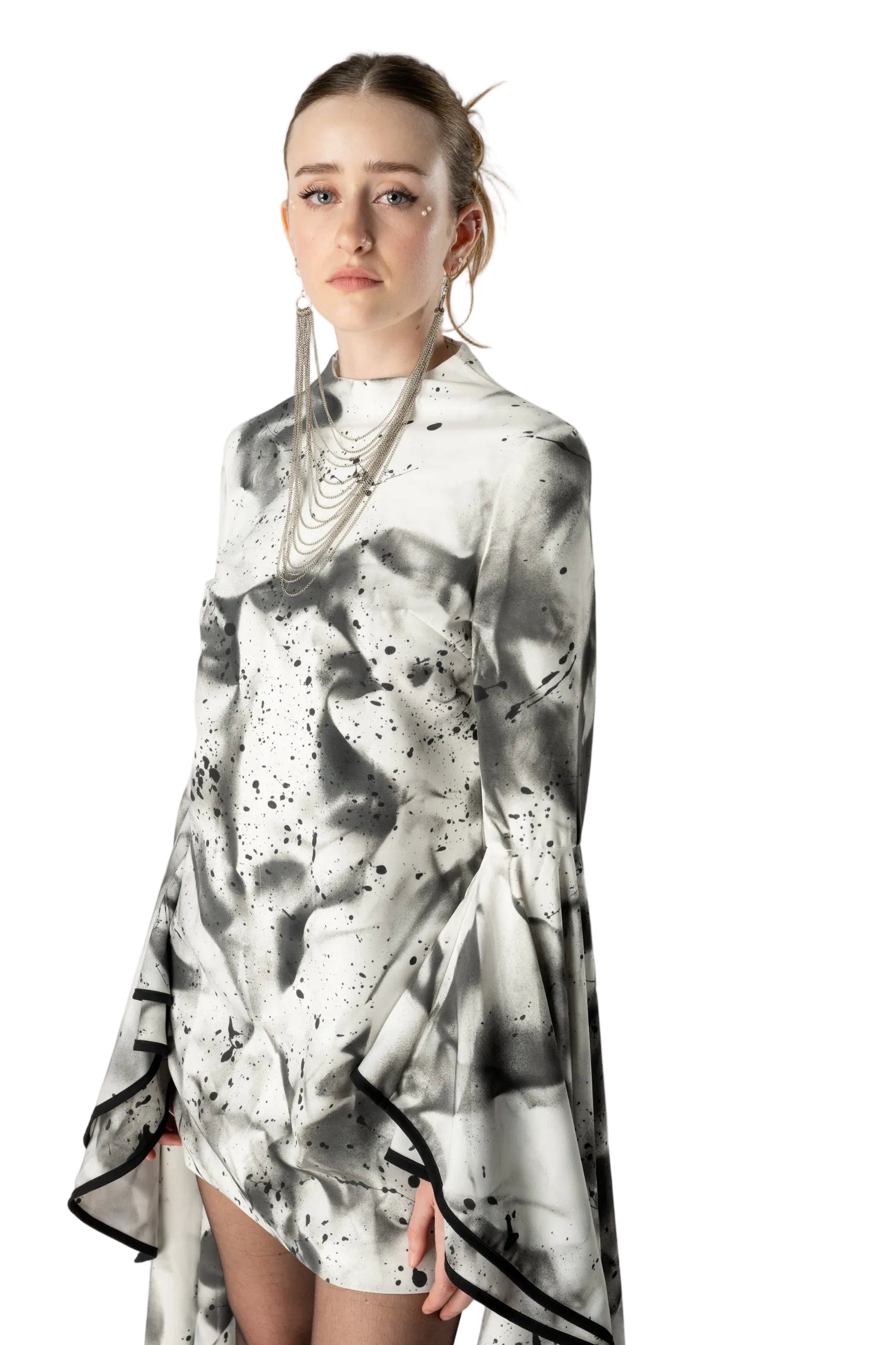 Look 10 — Statement Mini Dress