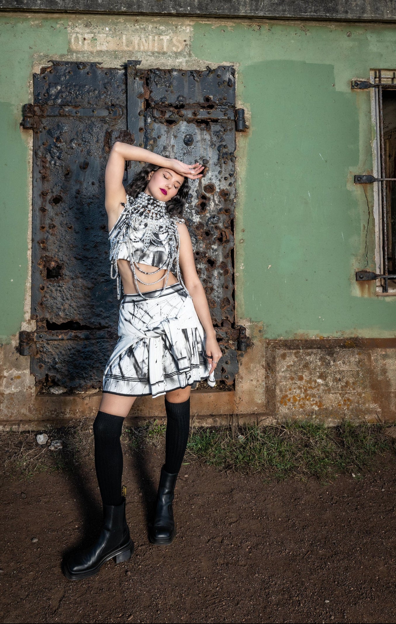 Look 07 —  Three-Piece Knit Set