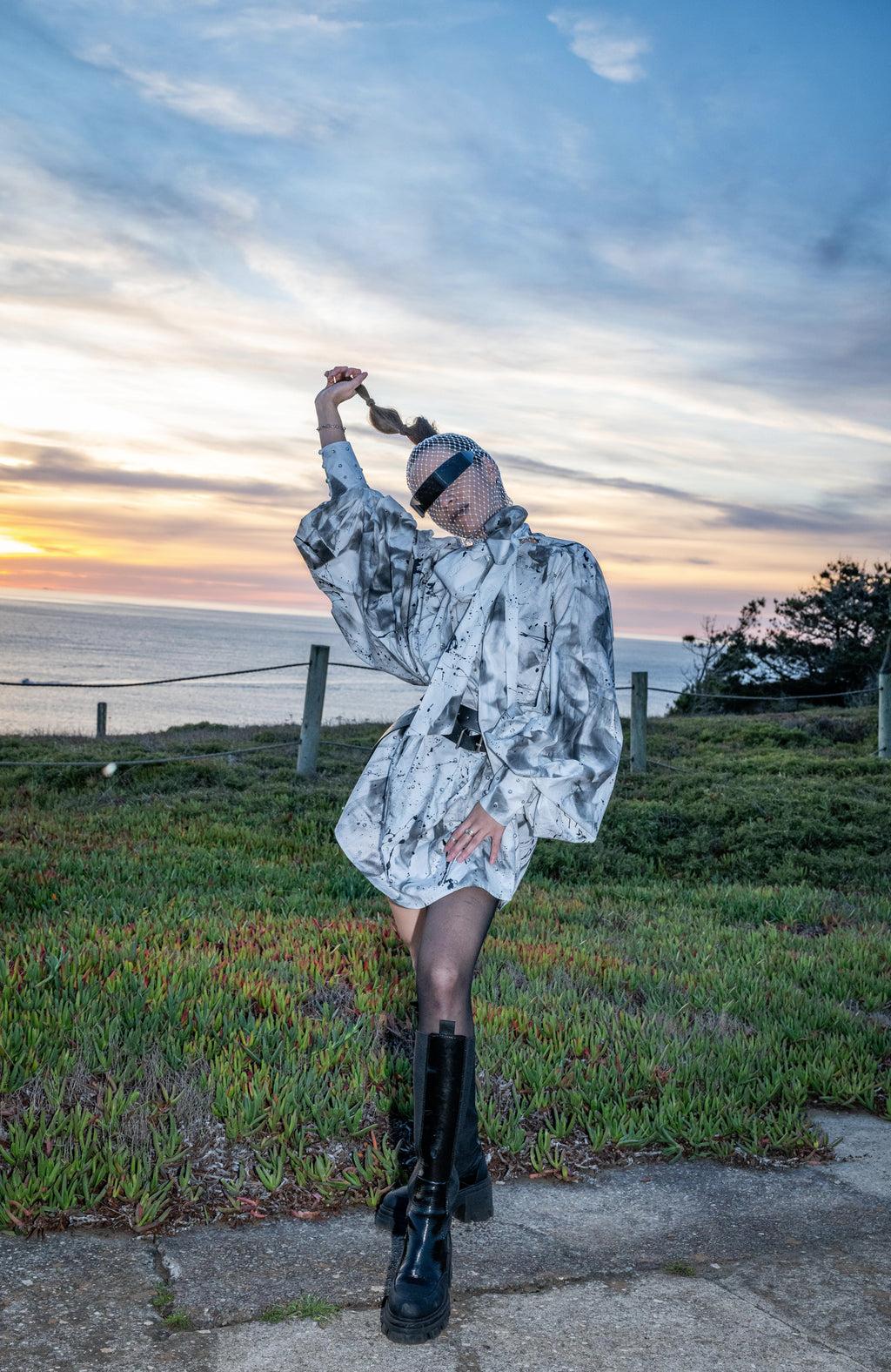 Look 04 —  Sculptural Oversized Shirt