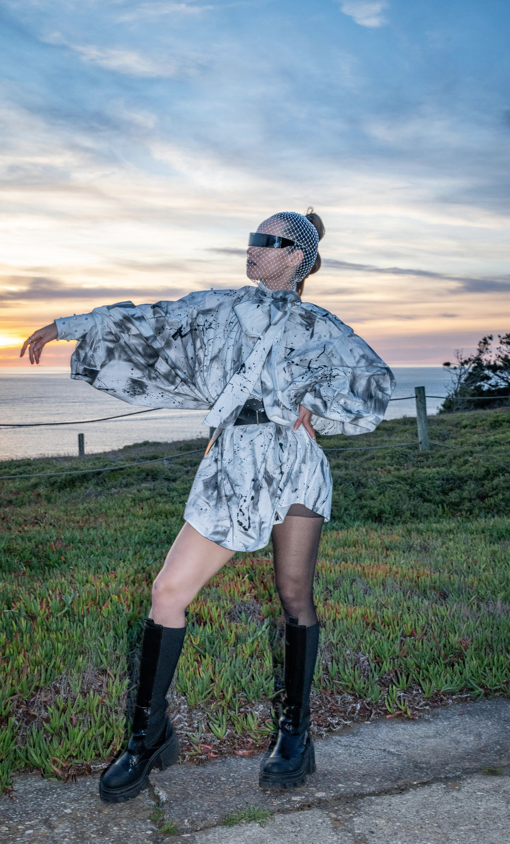 Look 04 —  Sculptural Oversized Shirt