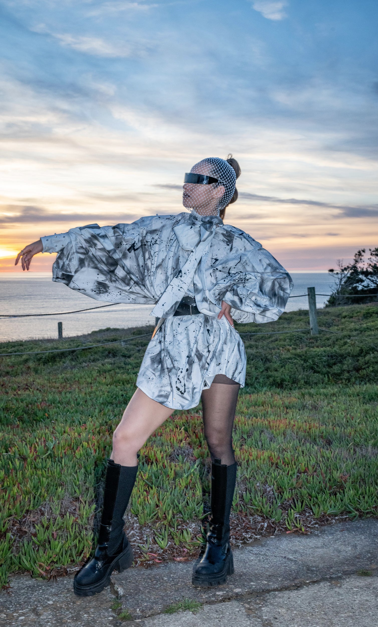 Look 04 —  Sculptural Oversized Shirt