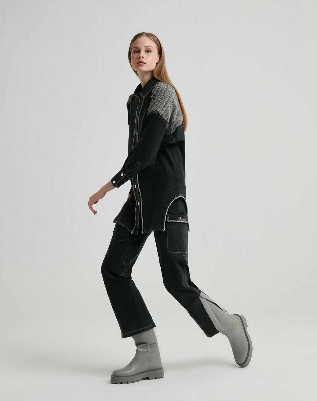 Denim - Knit - Look 3