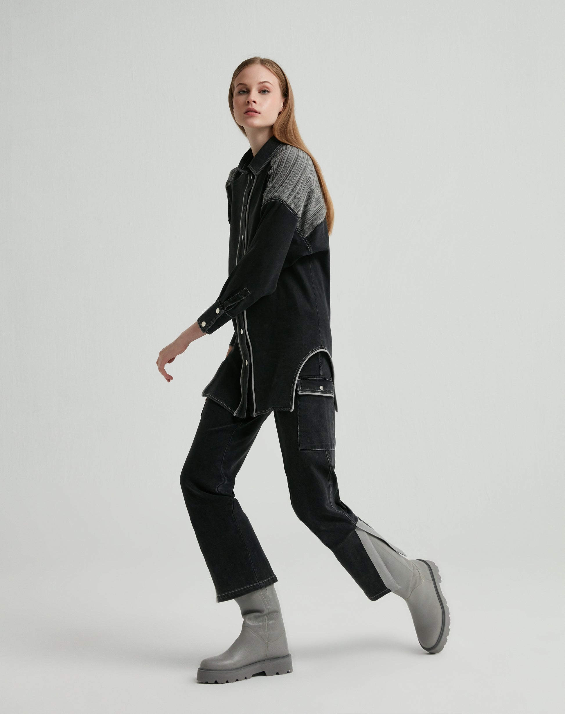 Denim - Knit - Look 3