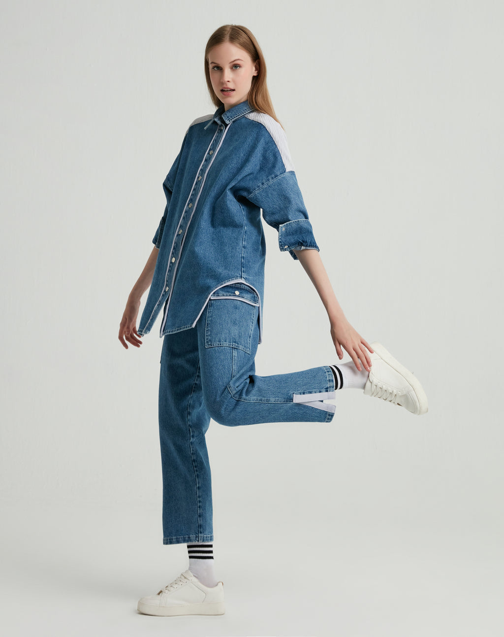 Denim - Knit - Look 3