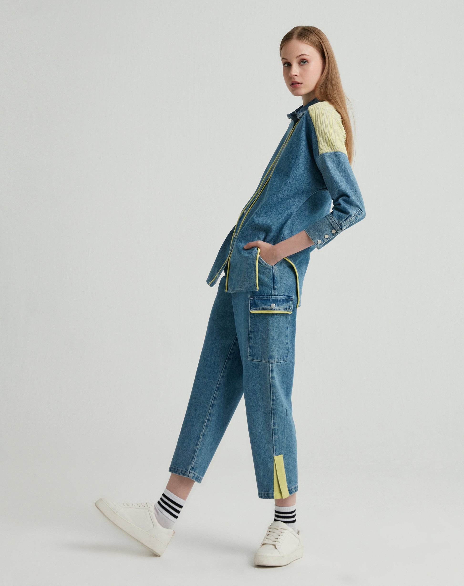 Denim - Knit - Look 3