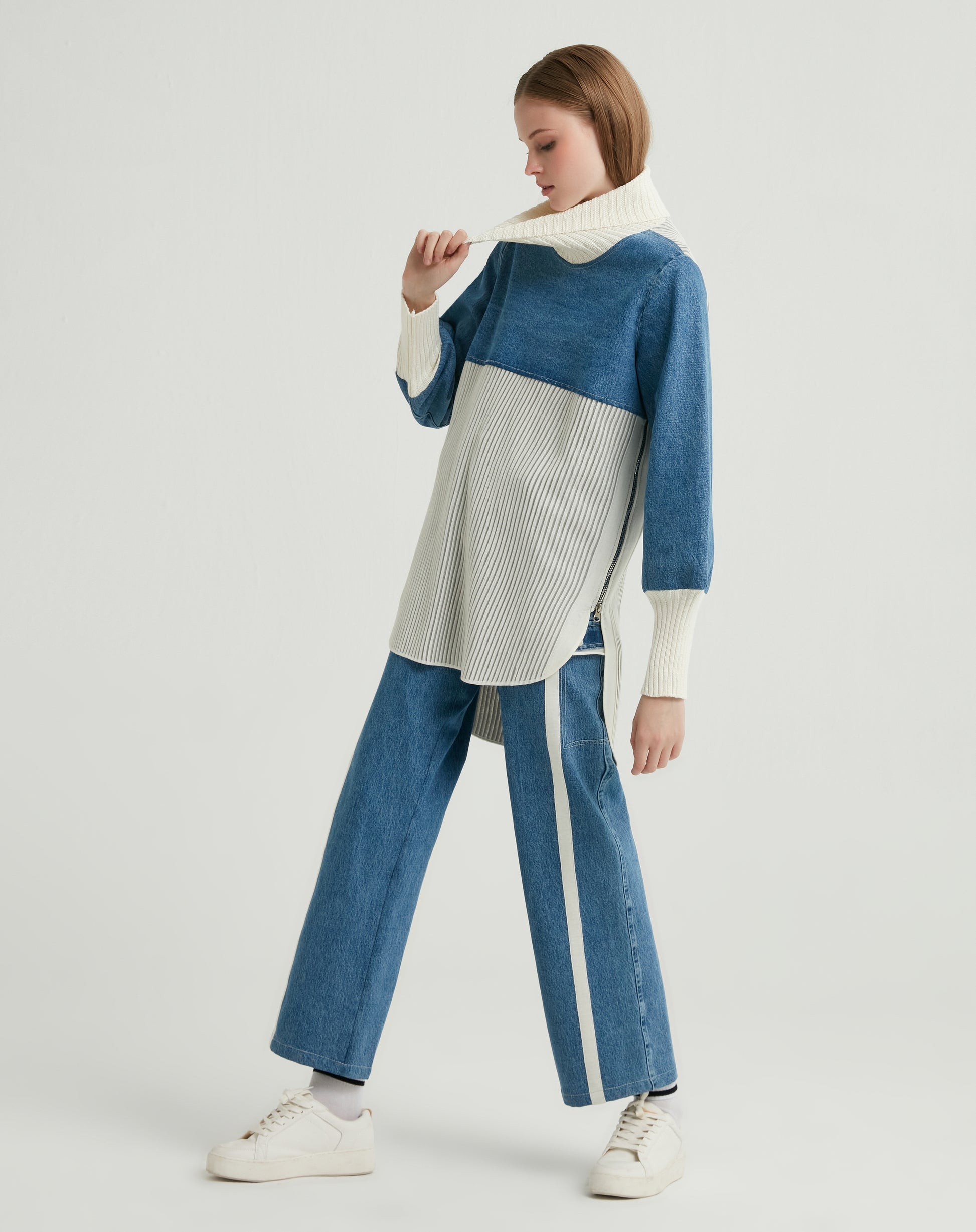 Denim - Knit - Look 8