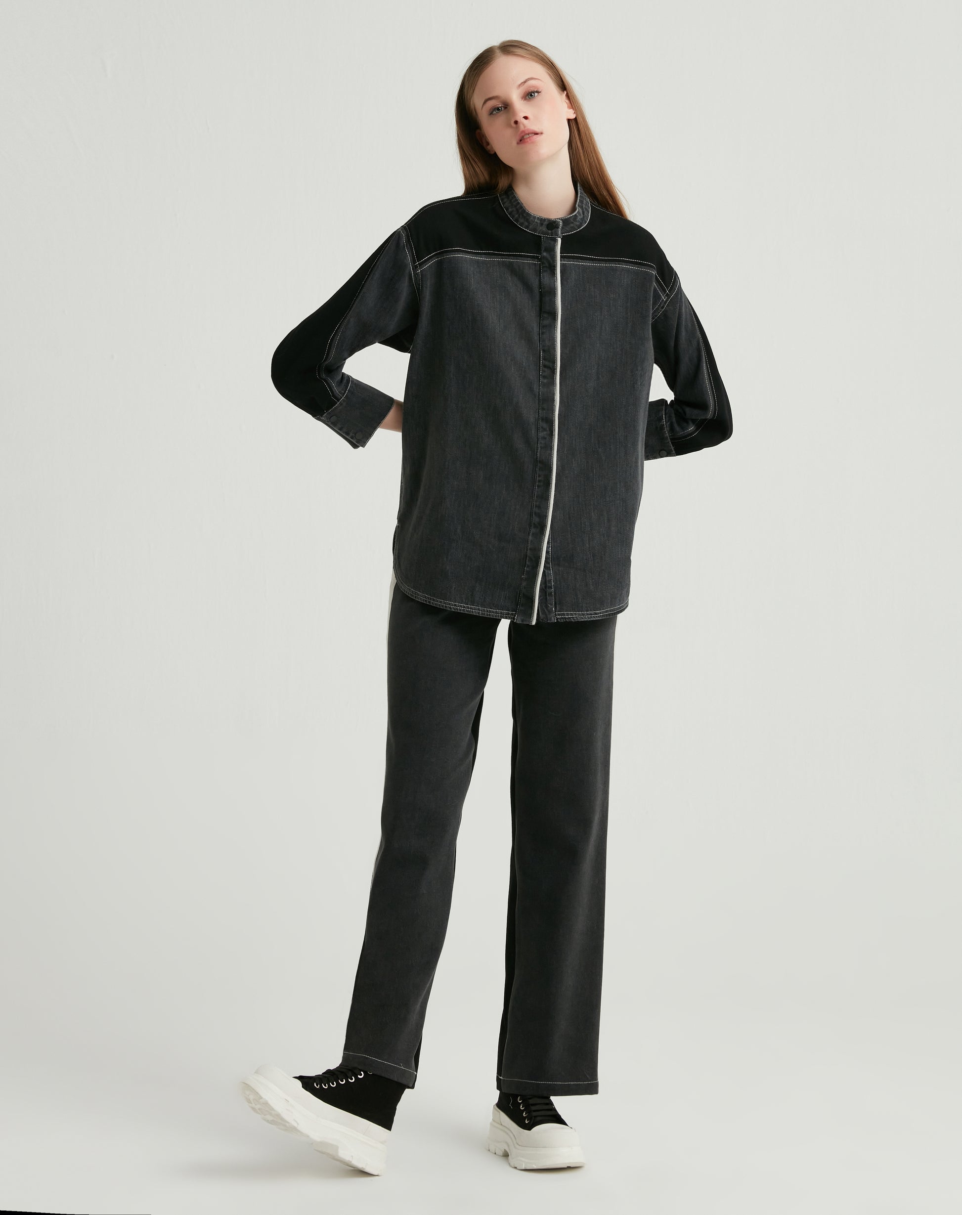 Denim - Knit - Look 7