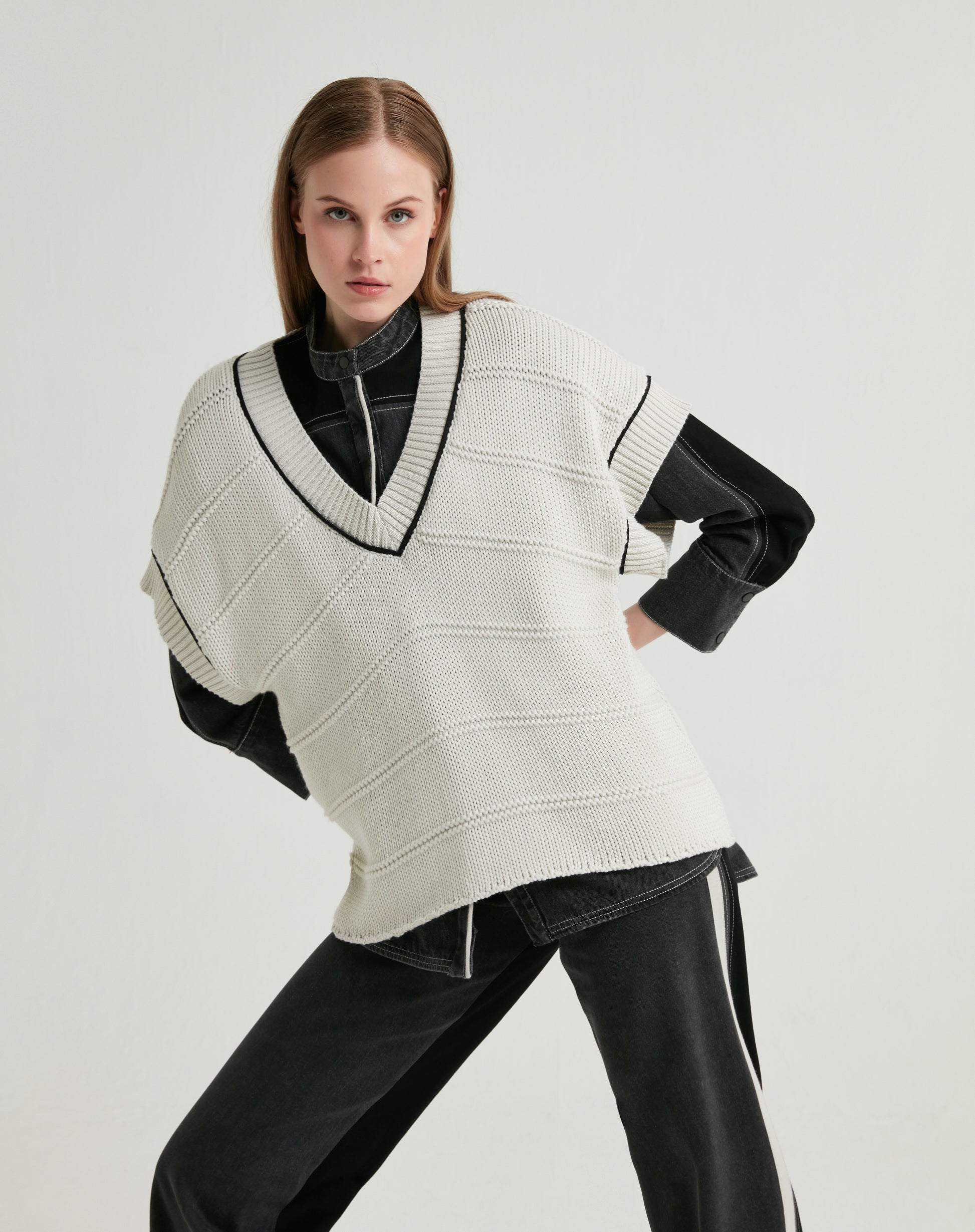 Denim - Knit - Look 7