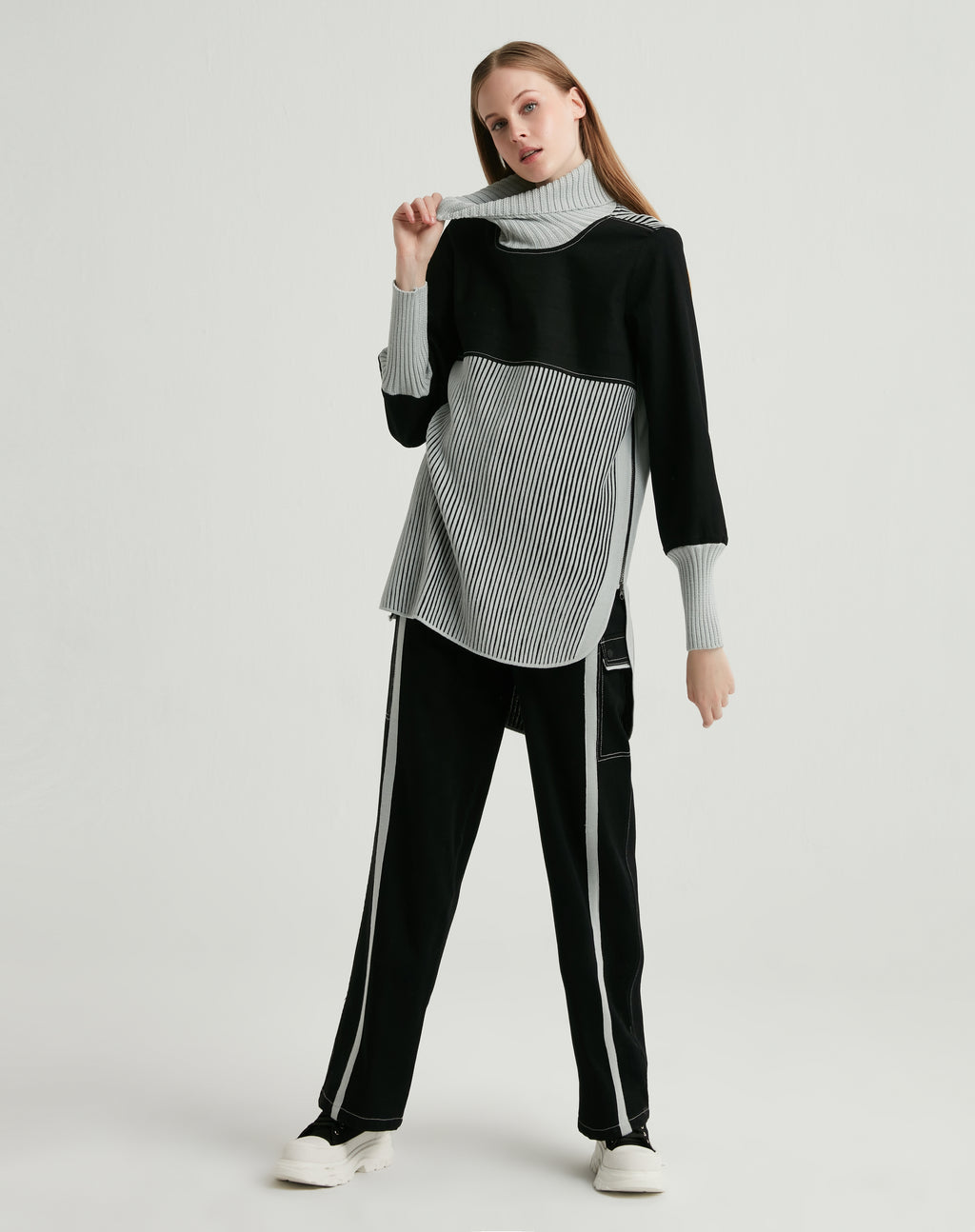 Denim - Knit - Look 8