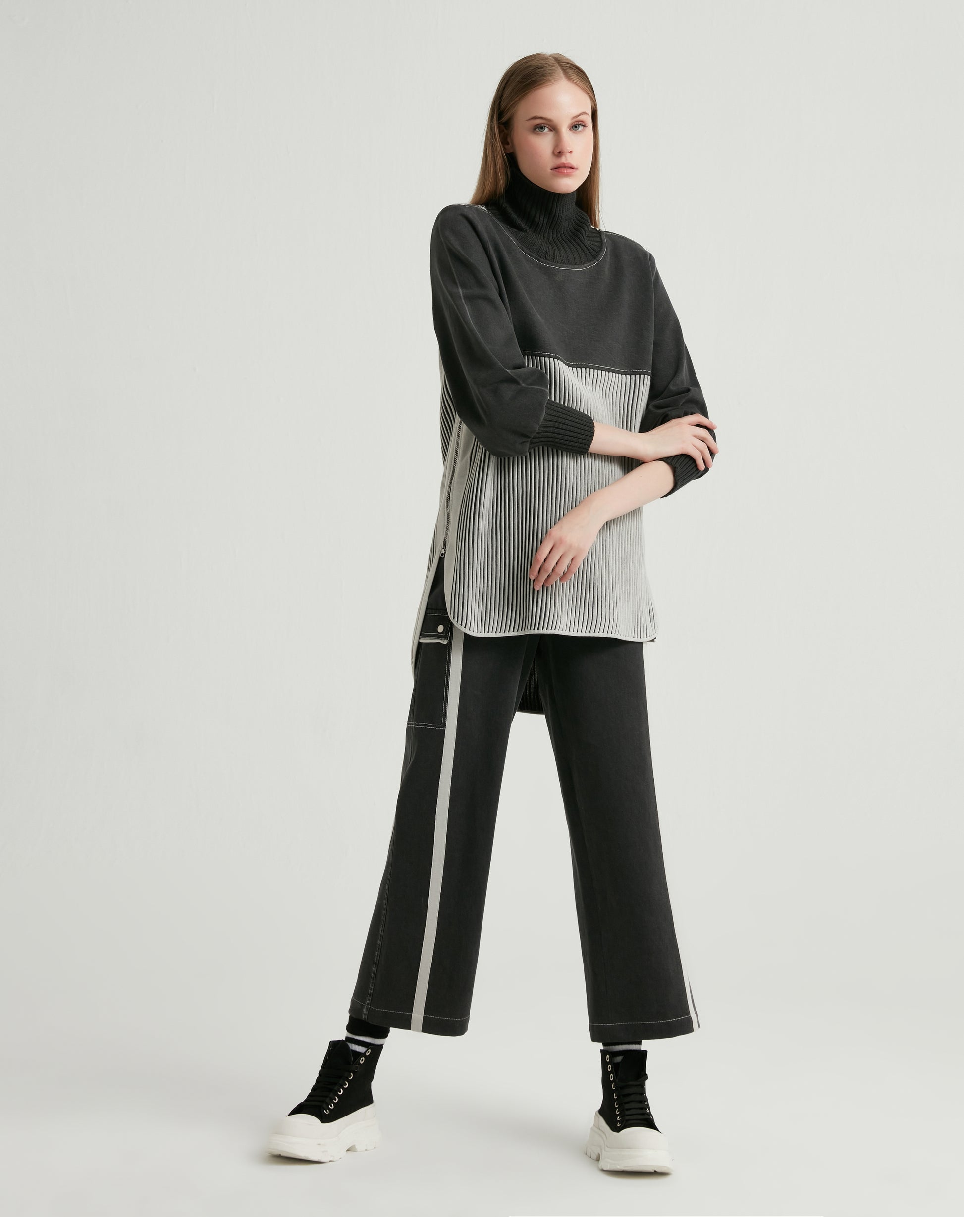 Denim - Knit - Look 8