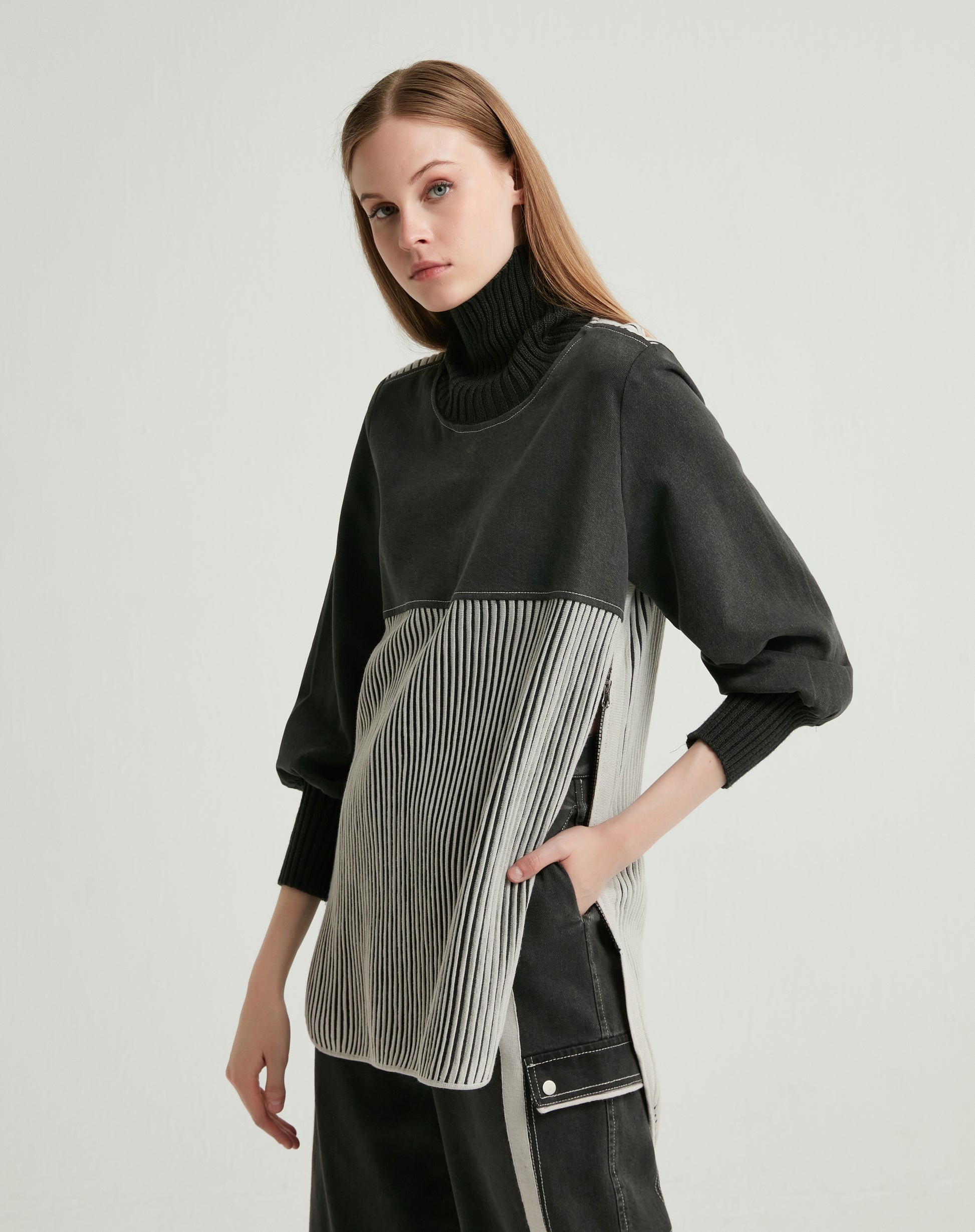 Denim - Knit - Look 8