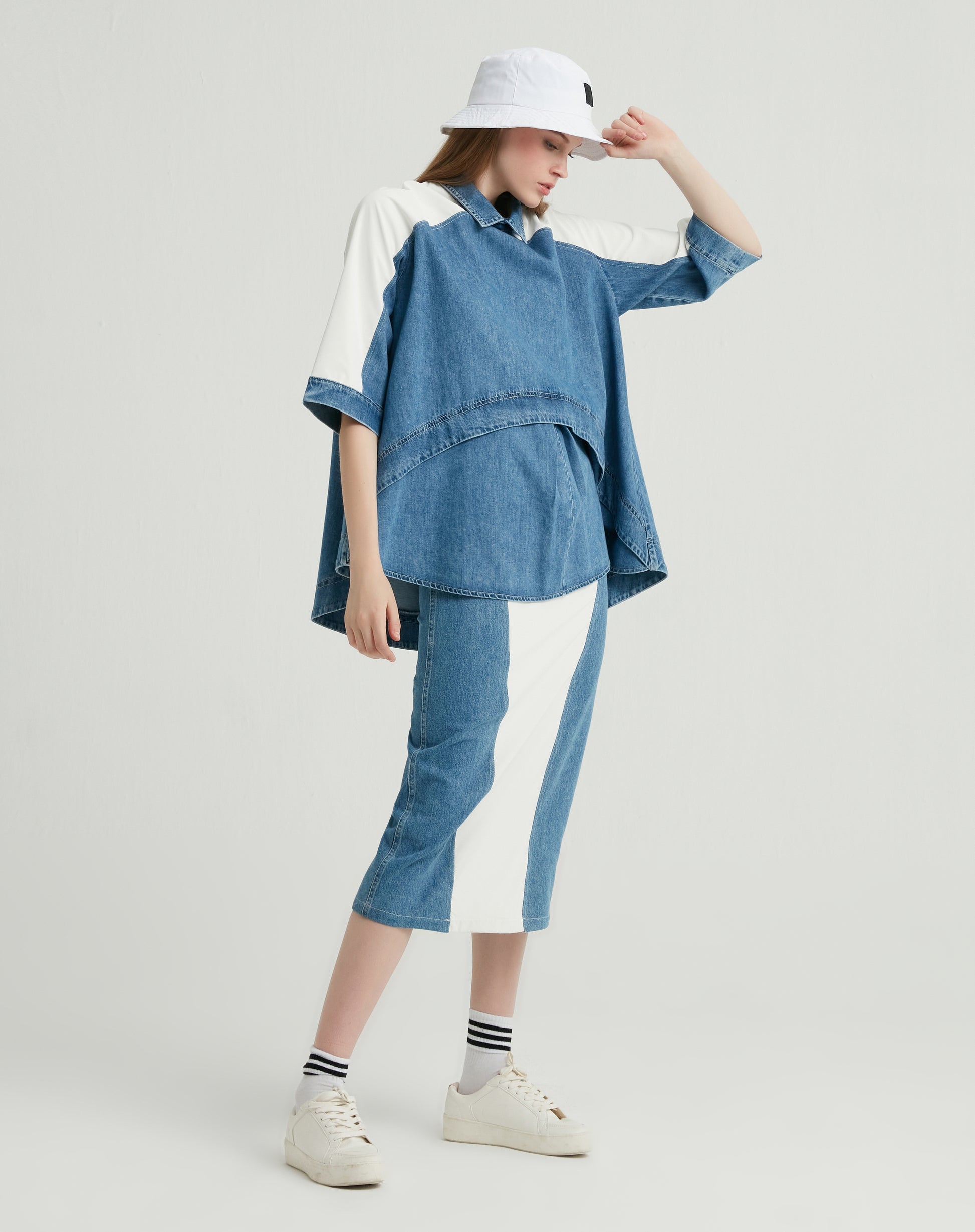 Denim - Knit - Look 9