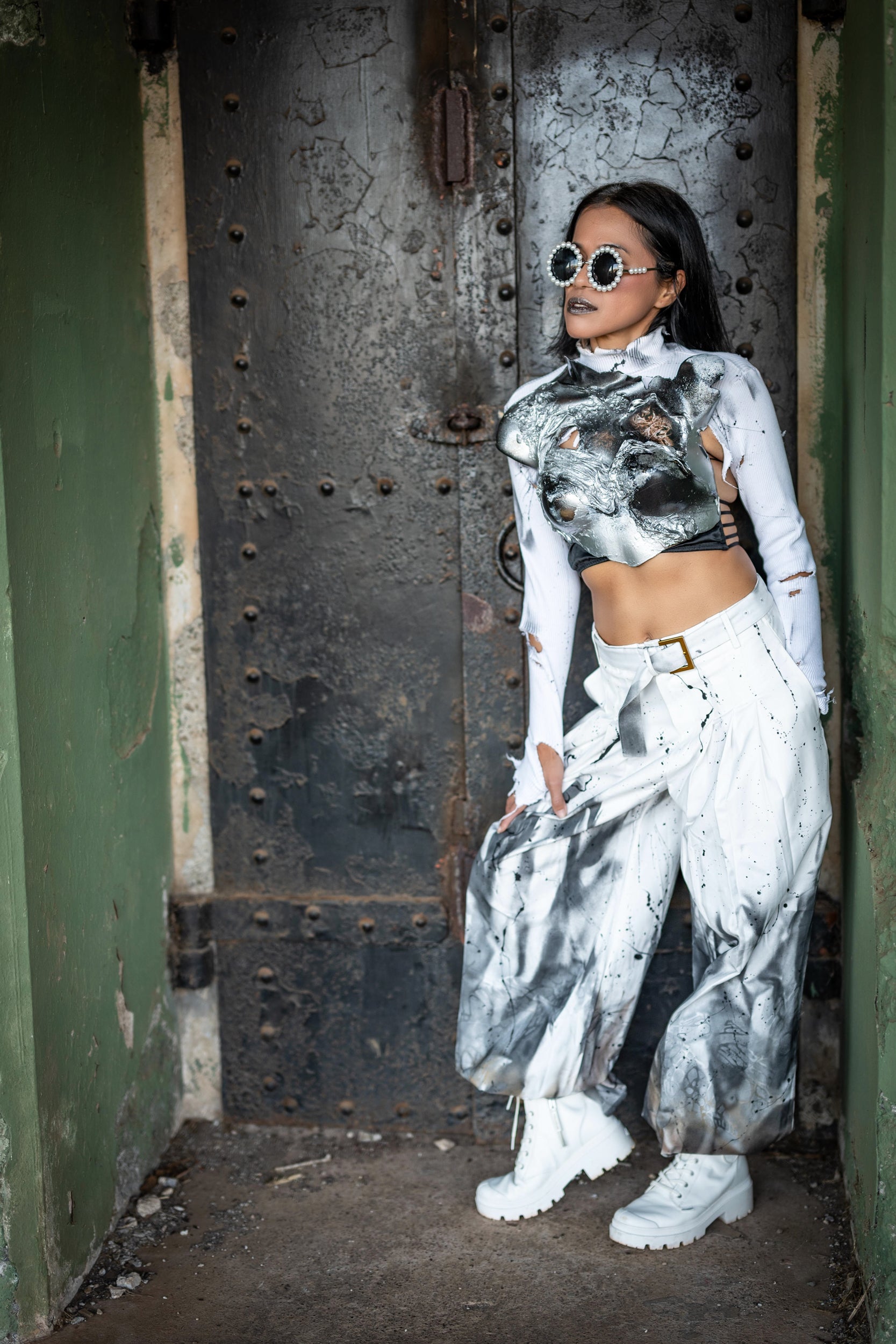 Look 05 —  Wide-Leg Trousers